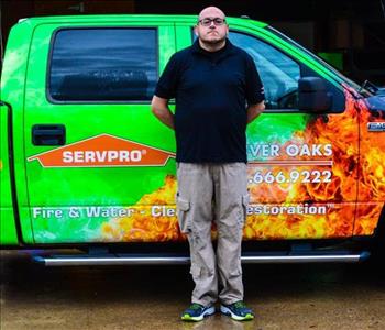 Pablo Rubalcaba, team member at SERVPRO of River Oaks