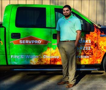 Carlos Gonzales, team member at SERVPRO of River Oaks