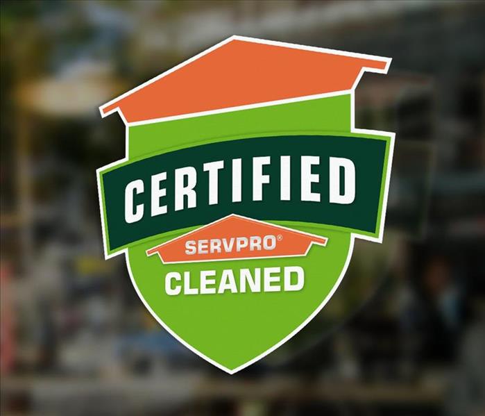 Certified: SERVPRO Cleaned picture